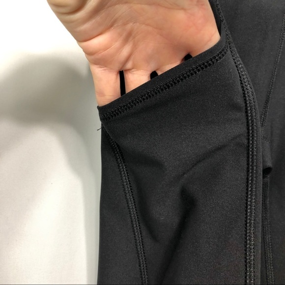 NWT-X by Gottex Black Mesh Leggings w Pocket XS - Picture 4 of 8